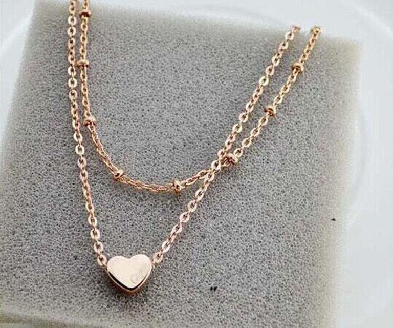 Браслет ланцюжок на ногу Серце Київ - фото 2