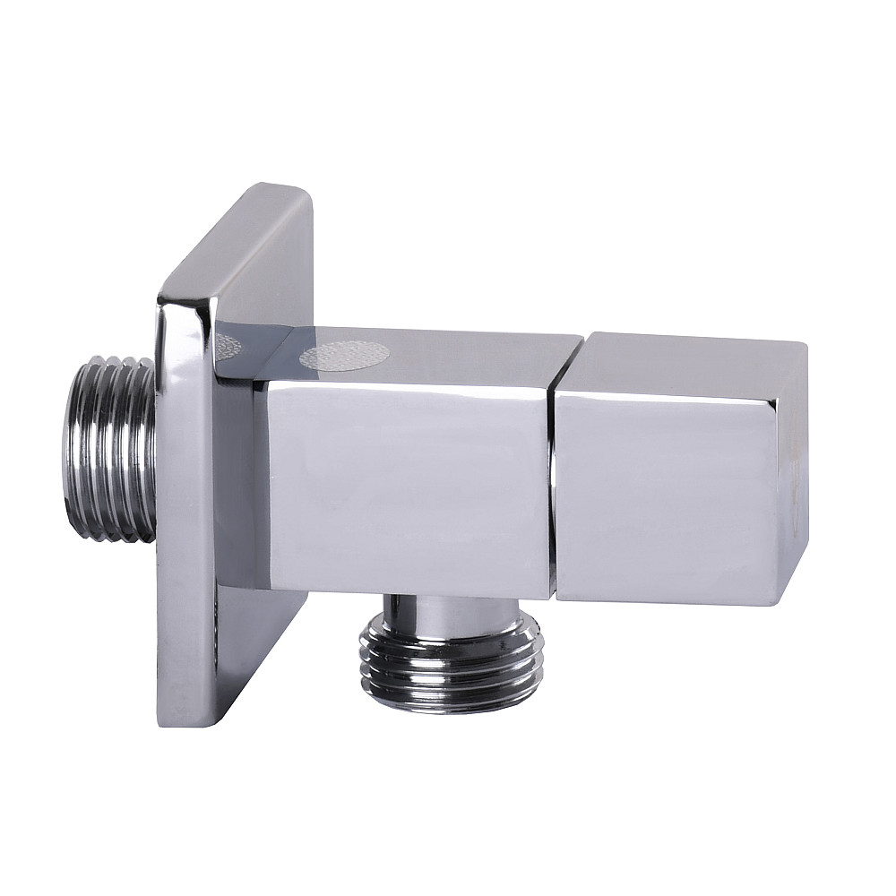 Кран напівобертовий кутовий SOLOMON 1/2″х3/4″ CUBE 7078 Луцк - изображение 4