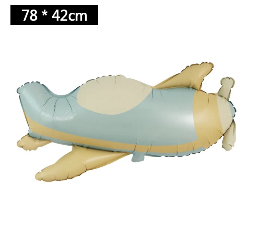 Фольгированный шарик самолет 78*42см Киев - изображение 1