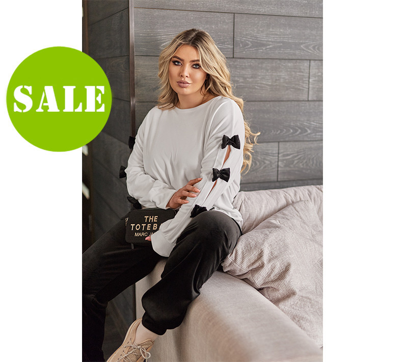 Модный велюровый костюм двойка 