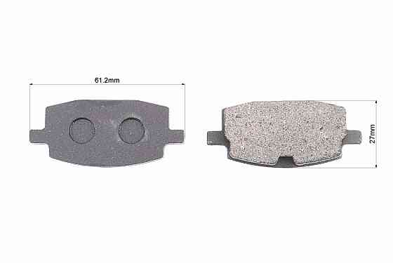 Гальмівні колодки (дискові) Yamaha JOG2 / BWS / Axis / ARTISTIC / APRIO; Viper WIND; WUYANG-WY 50; LIFAN-LF 50; к-кт Київ