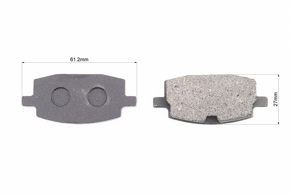 Гальмівні колодки (дискові) Yamaha JOG2 / BWS / Axis / ARTISTIC / APRIO; Viper WIND; WUYANG-WY 50; LIFAN-LF 50; к-кт Київ - фото 2