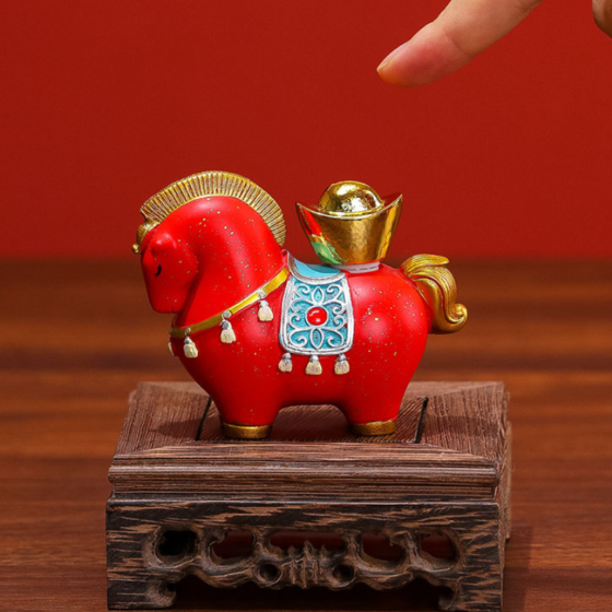 Статуэтка Лошадка Беспрямого процветания 8.5 х 6.8 см из полистоуна Символ года 2026 Одесса
