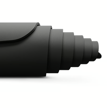 Йога-мат Hop-Sport PU 0,5см 183 x 68см HS-P005GM чорний Київ