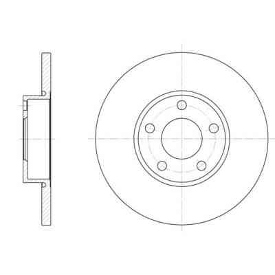 Гальмівний диск REMSA 6327.00 Вінниця