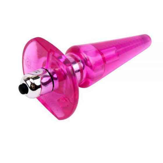 Анальна волога NICOLE'S Vibra Plug, Pink Sex Aura Київ