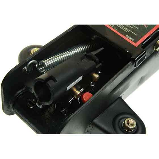 Домкрат гидравлический подкатной 2,5 т, 135-387 мм (коробка) с резиновой накладкой Rock FORCE Мукачево