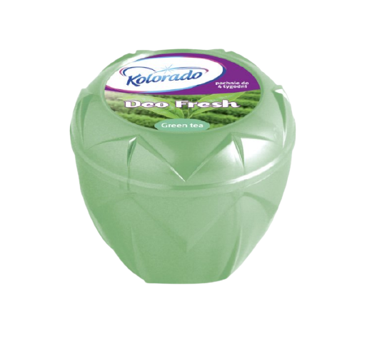 Освіжувач повітря гелевий Зелений чай Deo Fresh KOLORADO Житомир
