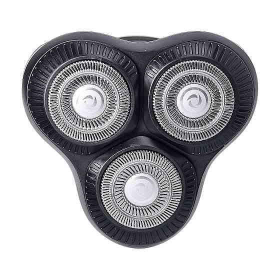 Беспроводная электробритва Sokany с 3 головками черная Киев