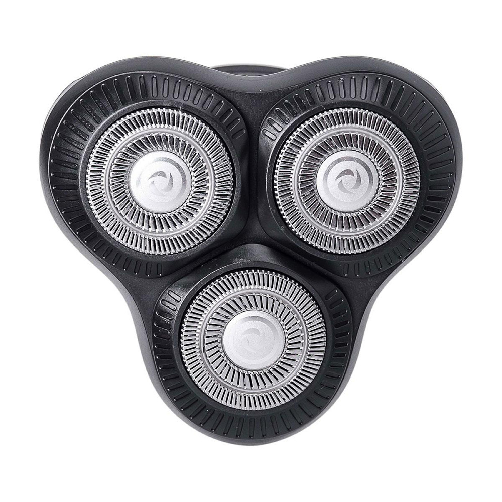 Беспроводная электробритва Sokany с 3 головками черная Киев - изображение 5