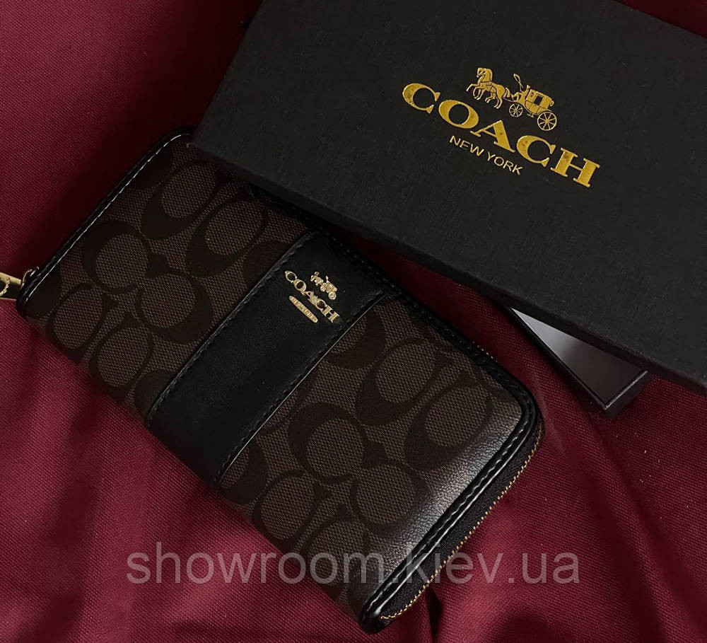 Женский кошелек на молнии Coach (1375-1) Киев - изображение 1