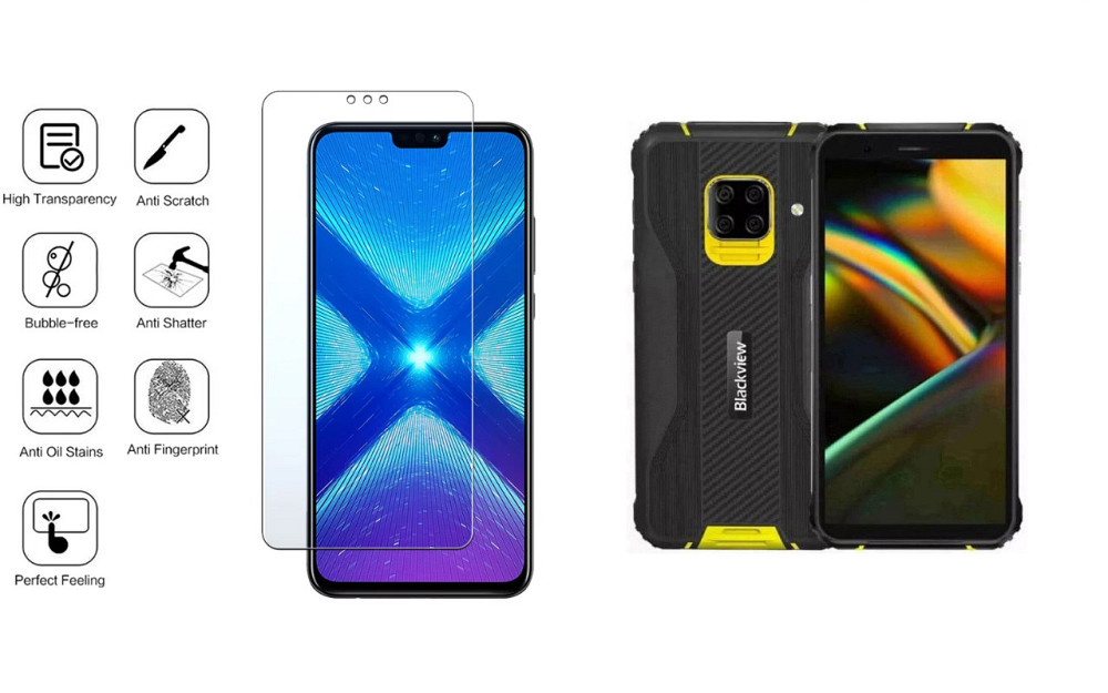 Захисне скло NeoGlass для Blackview BV5100 – надпрозоре та стійке Київ - фото 4
