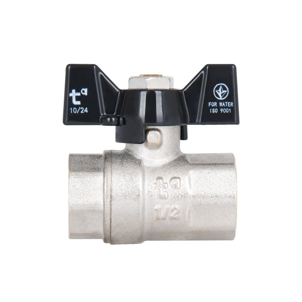 Кран кульовий Thermo Alliance Base 1/2" ВР для води (метелик) SD602W15 Київ - фото 4