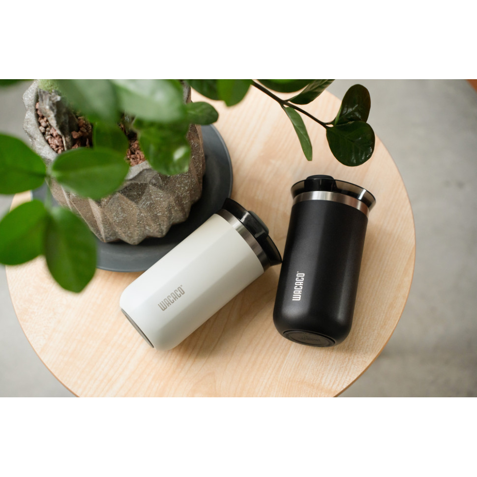 Термокухоль Wacaco Octaroma Lungo 300 мл, чорний Київ - фото 6