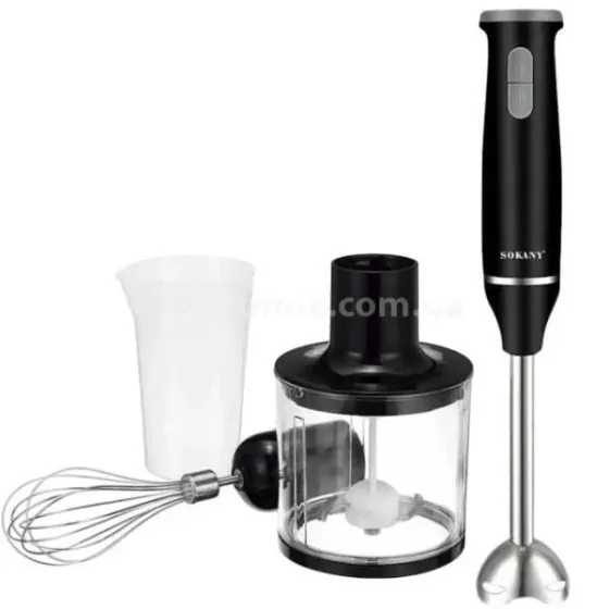 Бытовой ручной блендер 5 в 1 Sokany SK-1714-5, 800 Вт, многофункциональный, для кухни Одесса
