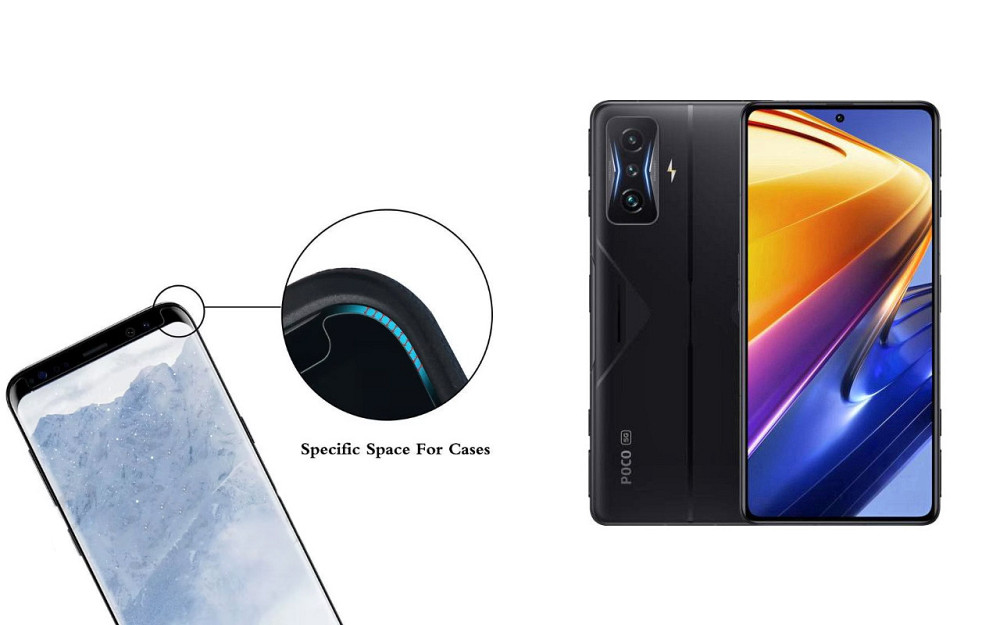 Захисне скло HyperGlass Pro для Poco F4, Poco F4 GT – максимальна чутливість та захист Київ - фото 3
