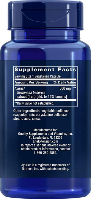 Контроль сечової кислоти Life Extension Uric Acid Control 60 вег капс Київ - фото 2