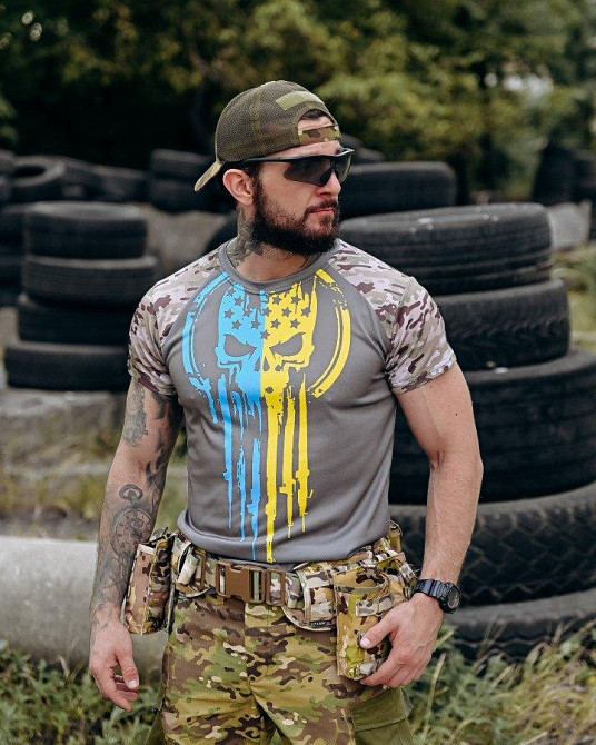 Тактическая потоотводящая футболка oblivion не ухилянт ВТ1028 Одесса - изображение 7