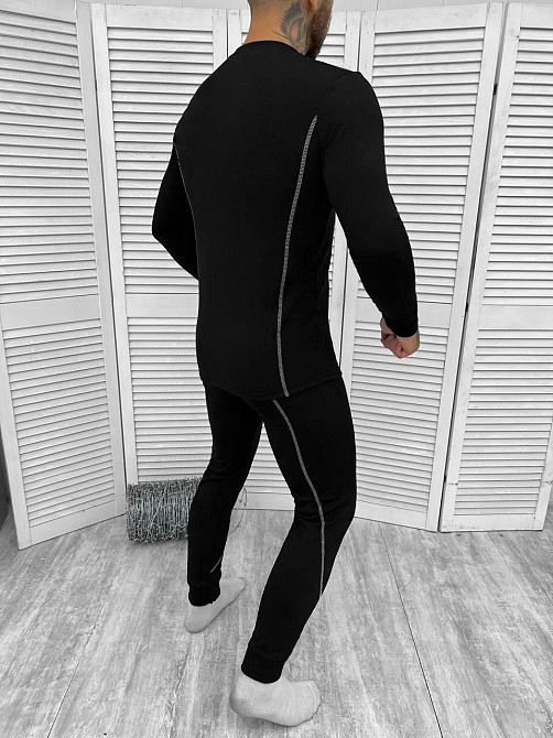 Чоловіча термобілизна Columbia тепла зимова термобілизна чорна чоловіча термобілизна все розміри   WAR Львів - фото 4