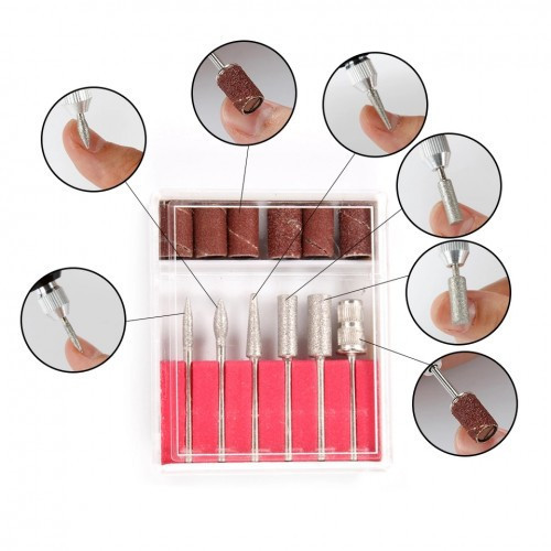 Фрезер - ручка для маникюра бытовой 20000 оборотов. Цвет красный. Киев - изображение 3