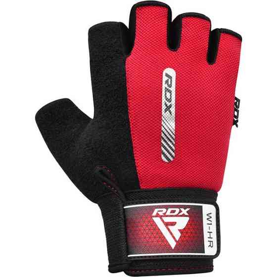 Перчатки для фітнесу RDX W1 HALF RED-XL Кам'янське
