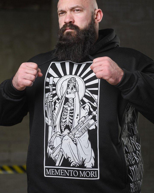 Тепла худі ghetto Momento mori РА5087 Одеса - фото 6