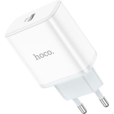 Зарядний пристрій HOCO C104A Stage USB-C PD20W White (6931474782892) Вінниця - фото 2