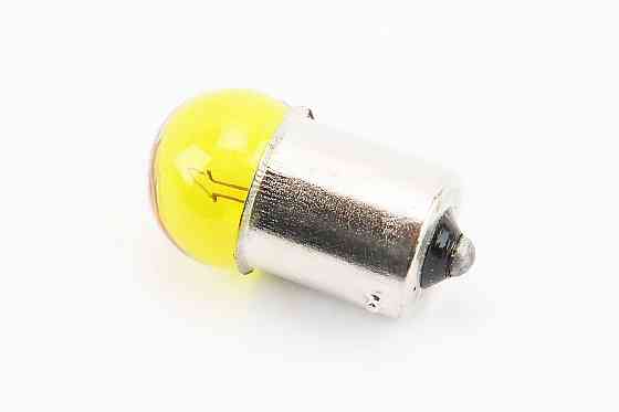 Лампа повороту (жовта з цоколем) 12V / 10W G18 Бершадь