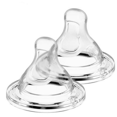 Соска Chicco Силиконовая Physio медленный поток 0м+ 2 шт (20311.00) Винница - изображение 1