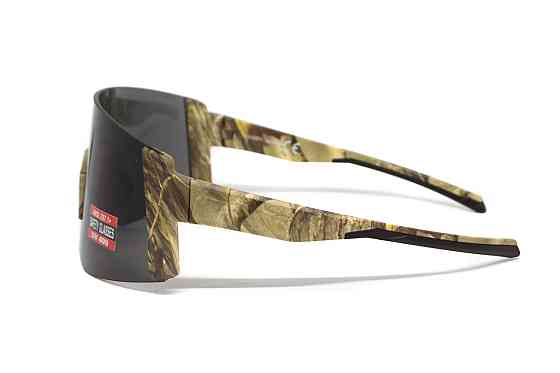 Окуляри захисні Global Vision Astro Camo (gray), сірі в камуфльованій оправі (з можливістю установки діоптрійної вставки) Запорожье
