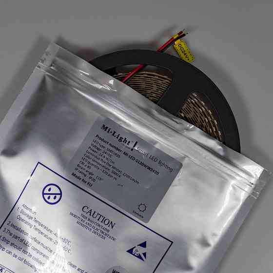 Milight Над'яскрава монохромна LED стрічка 4200K 120LED/M (5M) 24VDC, IP20, 14,4 W/1M, 1200 Lm/ Київ