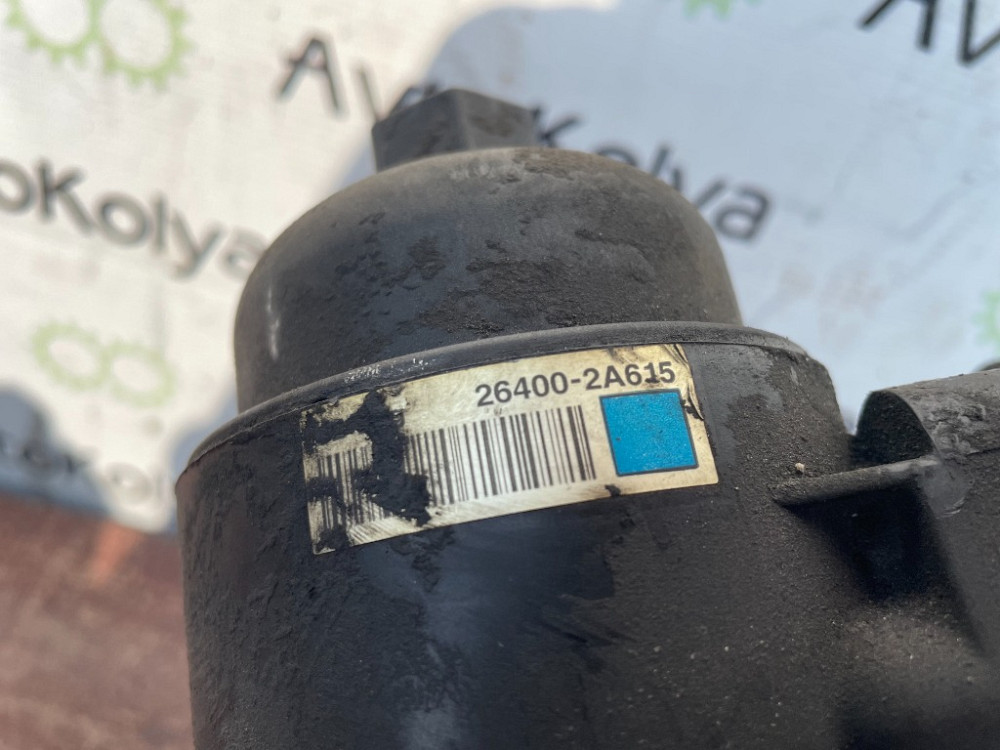 Корпус масляного фільтра з радіатором Hyundai Tucson 1.7 crdi 2015-2019 (26400-2A615) Ковель - изображение 4