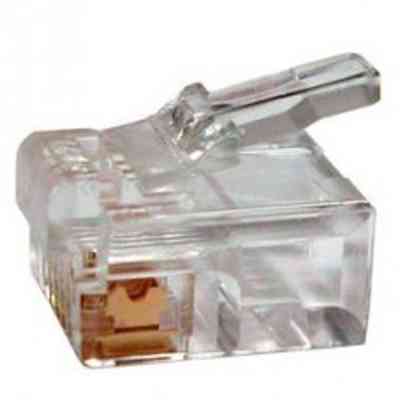 Конектор Eserver RJ12 6P6С, уп. 100шт (WT-6001D) Вінниця