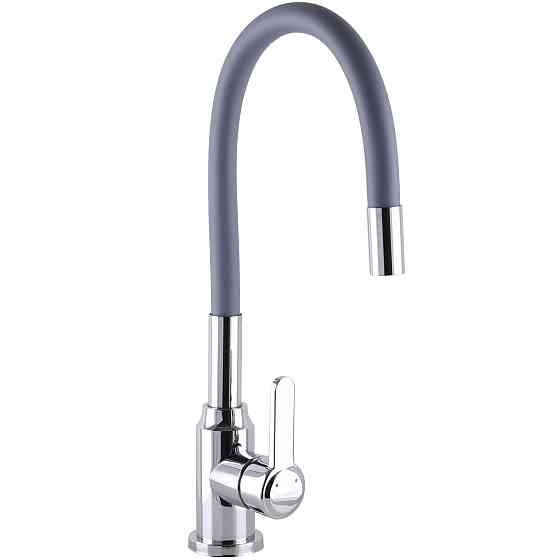 Змішувач для кухні DOMINO ELLIPSE DCC-203L-GRAY (000025129) Київ