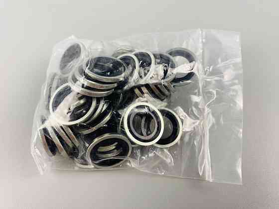 Шайба з гумовим кільцем NBR всередині 14 мм, для гідравліки, олії, води, повітря. Мукачево