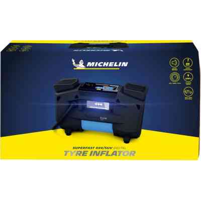 Автомобильный компрессор Michelin Сверхбыстрый цифровой насос для накачки шин 4х4 (73676) Винница