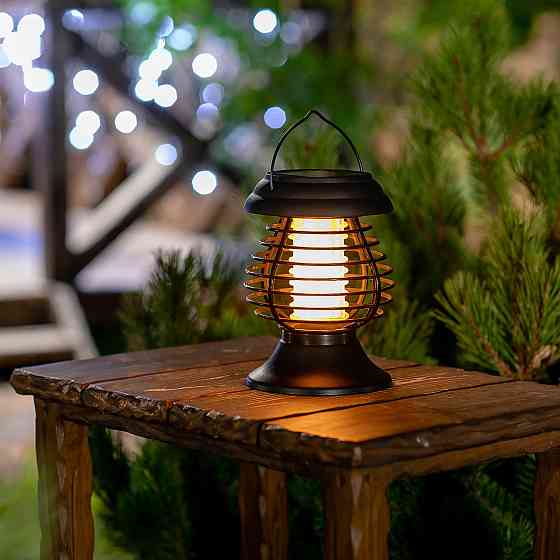 Садовый антимоскитный светильник на солнечной батарее Bug Zapper, уничтожитель насекомых, уличный фонарь Одесса