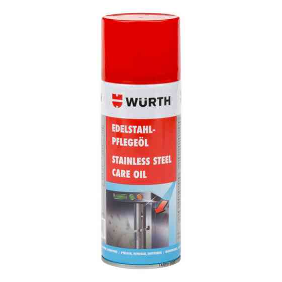 Смазка для ухода за нержавеющей сталью Wurth 400мл Львов