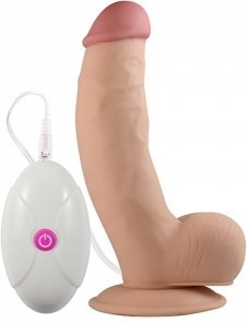 Реалистичный вибратор - The Ultra Soft Dude Vibrating 8.5