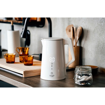 Електрочайник Adler AD 1345 white Вінниця - фото 4