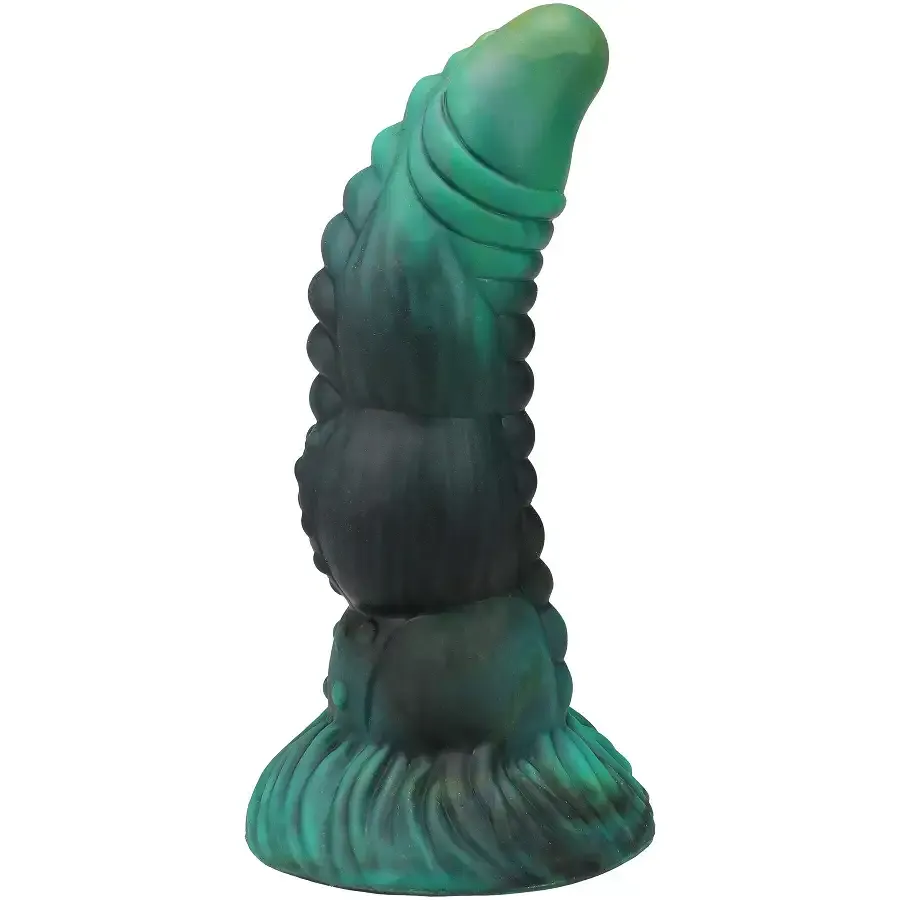 Фентезійний фалоімітатор Doc Johnson Vac-U-Lock x Fantasy Fuckers Green Serpent Львів - фото 2