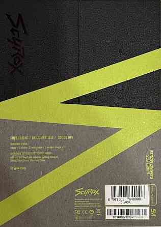 Міш Mouse Scyrox V6 Black. Київ