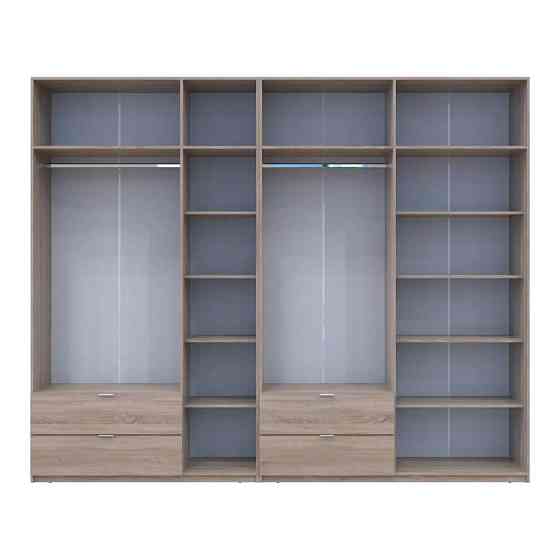 Шкаф для одежды Doros Лукас Дуб сонома 3+4 ДСП 295х50х240 DRS-011707 (42005123) Днепр