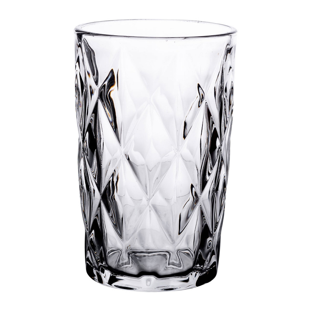 Yiwu Набір склянок для напоїв 6 шт. з товстого скла 400 мл склянки для холодних напоїв HP-YH-63 Киев - изображение 3