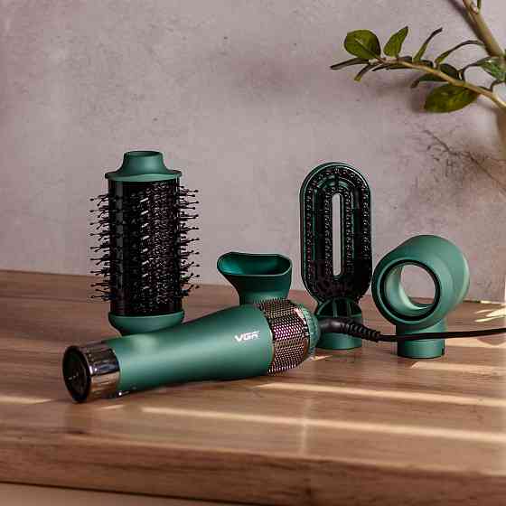 Фен-щітка 4 в 1 з насадками VGR V-493, 1000 Вт Київ