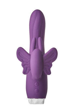 Вибратор-кролик в виде Бабочки Dream Toys Flirts Butterfly, фиолетовый, 17 х 3 см Sex Aura Киев