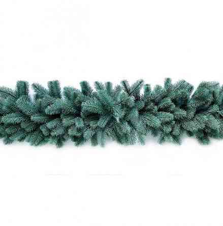 Гірлянда з хвої Преміум 1.5 м лита (Блакитна) Київ