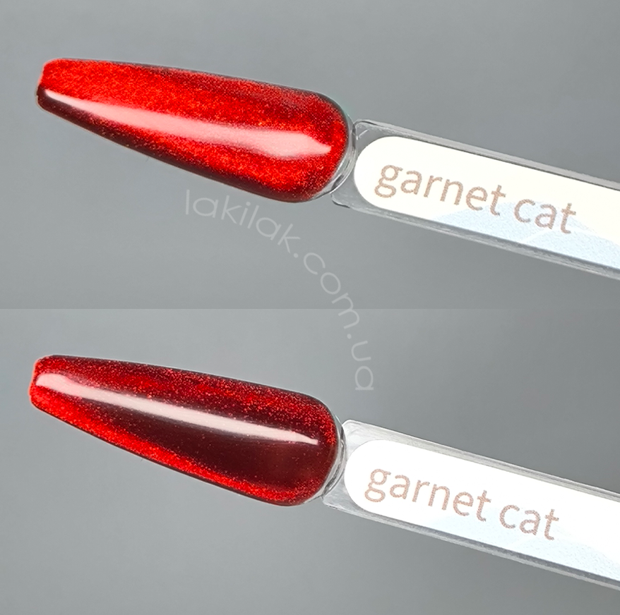 Гель-лак котяче око Gelix Cat Eye Garnet 8мл Херсон - фото 1