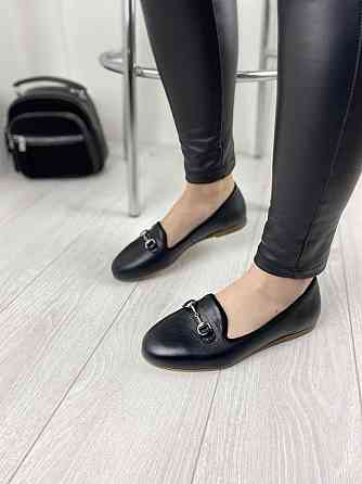 LEADER STYLE Туфлі жіночі LEADER STYLE 2967 чорні (весна-осінь, шкіра натуральна) (3381) лише 3 Коломия