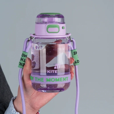 Поильник-непроливайка Kite 700 мл, лілово-зелена (K25-1218-1) Винница - изображение 5